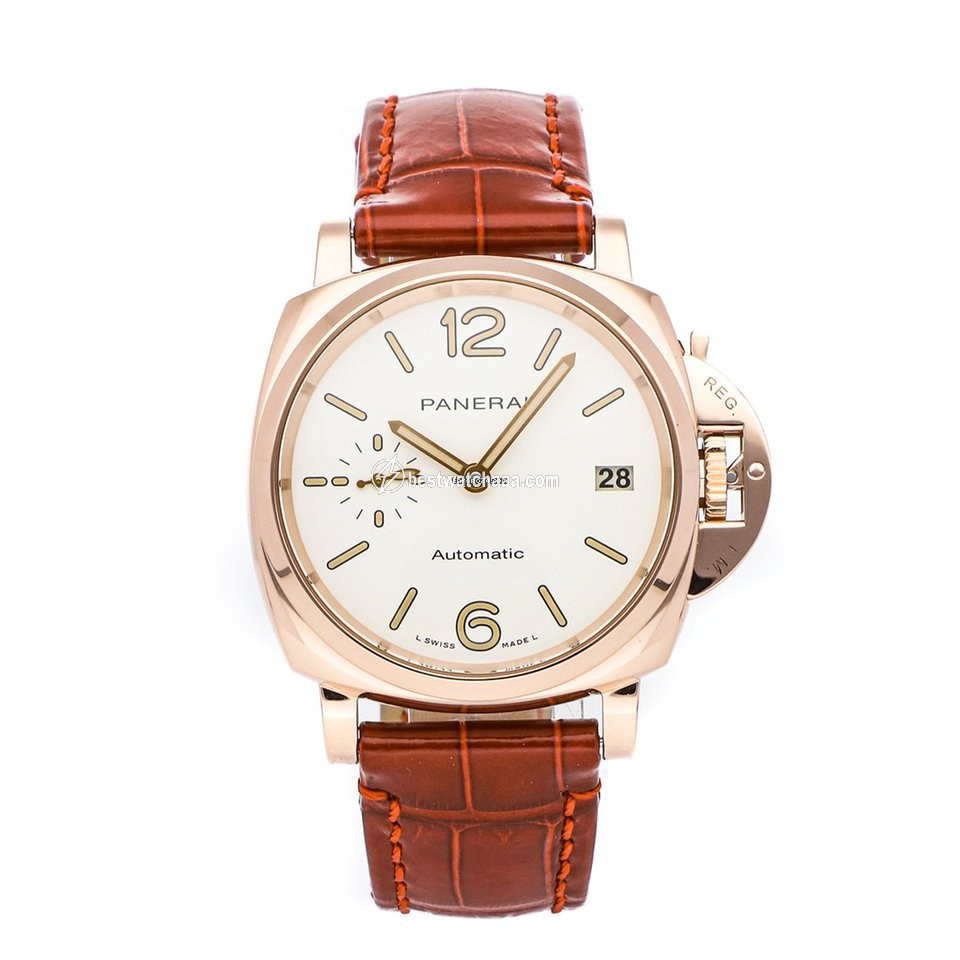 Panerai Luminor Marina Automatic Mens watch Unisex Automatic Rose gold PAM01045