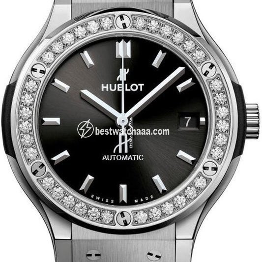 Hublot Classic Fusion 45, 42, 38, 33 mm Womens watch Automatic Titanium 565.NX.1470.LR.1204