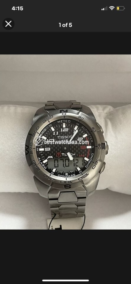 Tissot T-Touch Expert Mens watch Unisex Quartz Titanium T013420A
