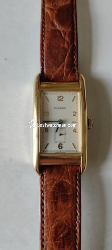 Movado Mens watch Unisex Manual winding Yellow gold 40.A8.620