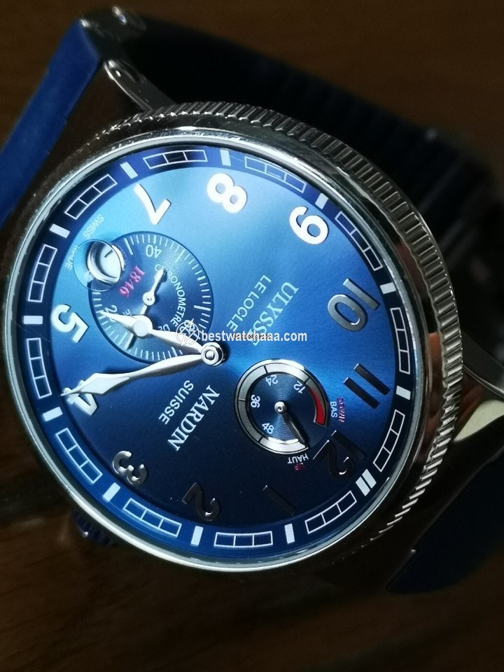 Ulysse Nardin Marine Chronometer Manufacture Mens watch Unisex Automatic Steel 1183-126-3 63