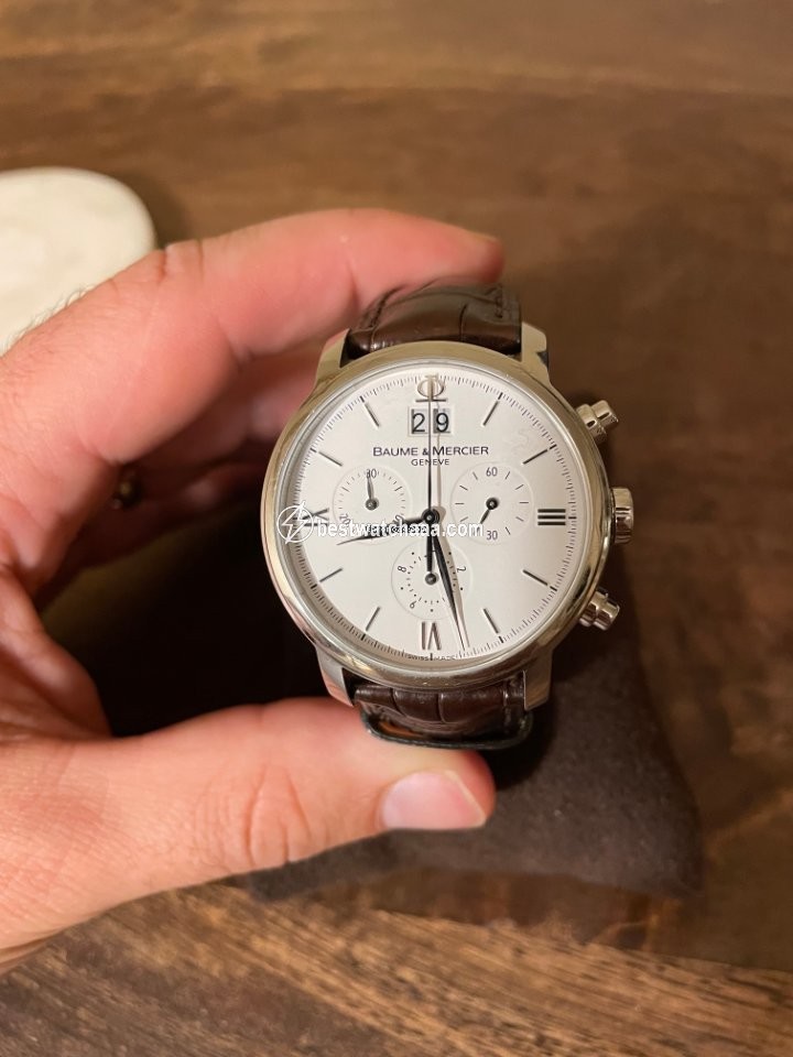 Baume & Mercier Classima Mens watch Unisex Quartz Steel 65538