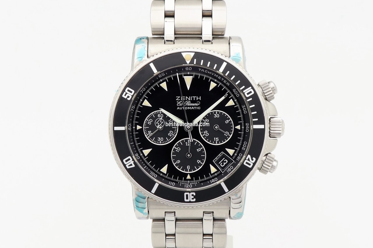 Zenith El Primero Chronograph Mens watch Unisex Automatic Steel 02.0471.400