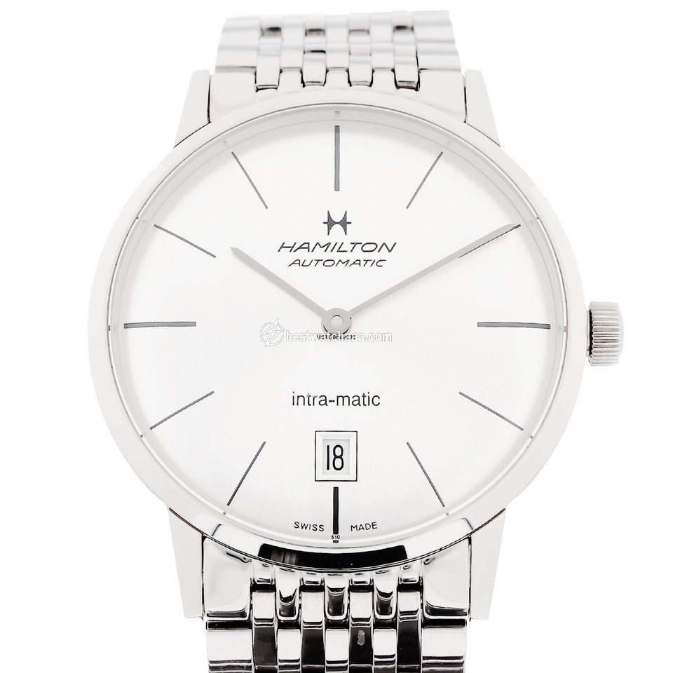 Hamilton Intra-Matic Mens watch Unisex Automatic Steel NUMBER H38455151