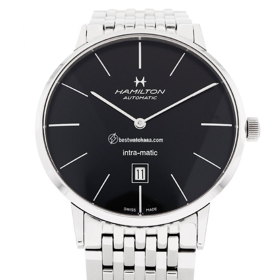 Hamilton Intra-Matic Mens watch Unisex Automatic Steel NUMBER H38755131