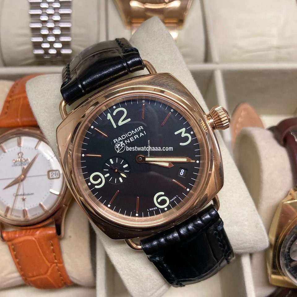 Panerai Radiomir Mens watch Unisex Automatic Rose gold PAM 00103