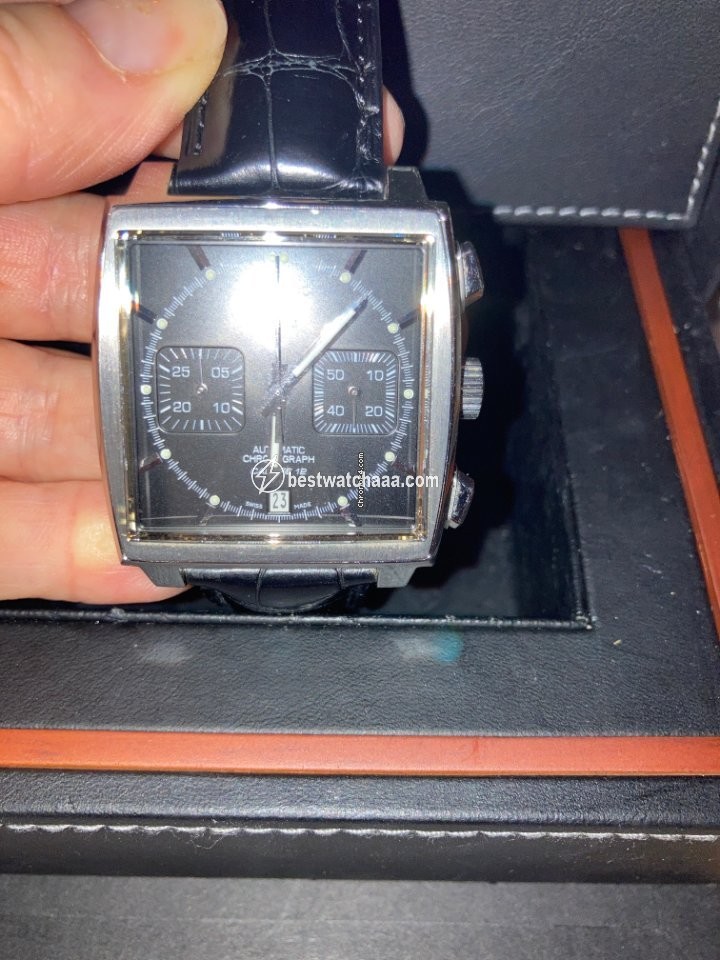 TAG Heuer Monaco Calibre 12 Mens watch Unisex Automatic Steel CAW2110.FC6177