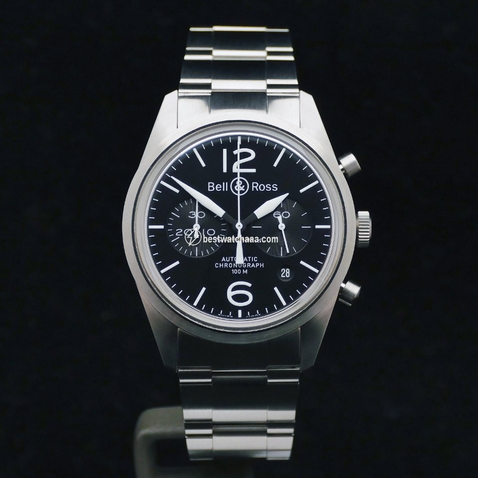Bell & Ross BR V1 Mens watch Unisex Automatic Steel BRV126-BL-ST SCA