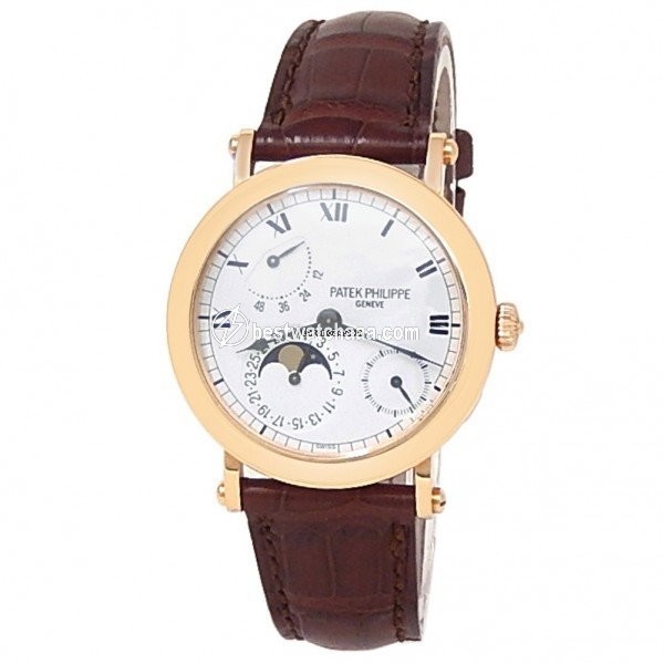 Patek Philippe Complications Mens watch Unisex Manual winding Rose gold 5054