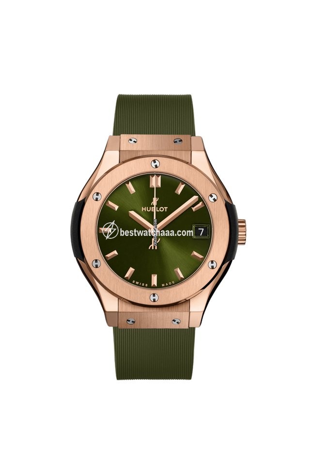 Hublot Classic Fusion Quartz Mens watch Unisex Rose gold 581.OX.8980.RX