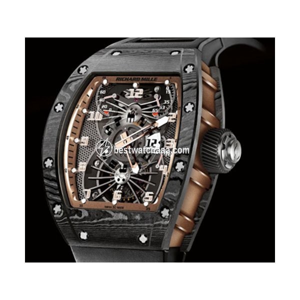 Richard Mille Mens watch Unisex Automatic Carbon RM022