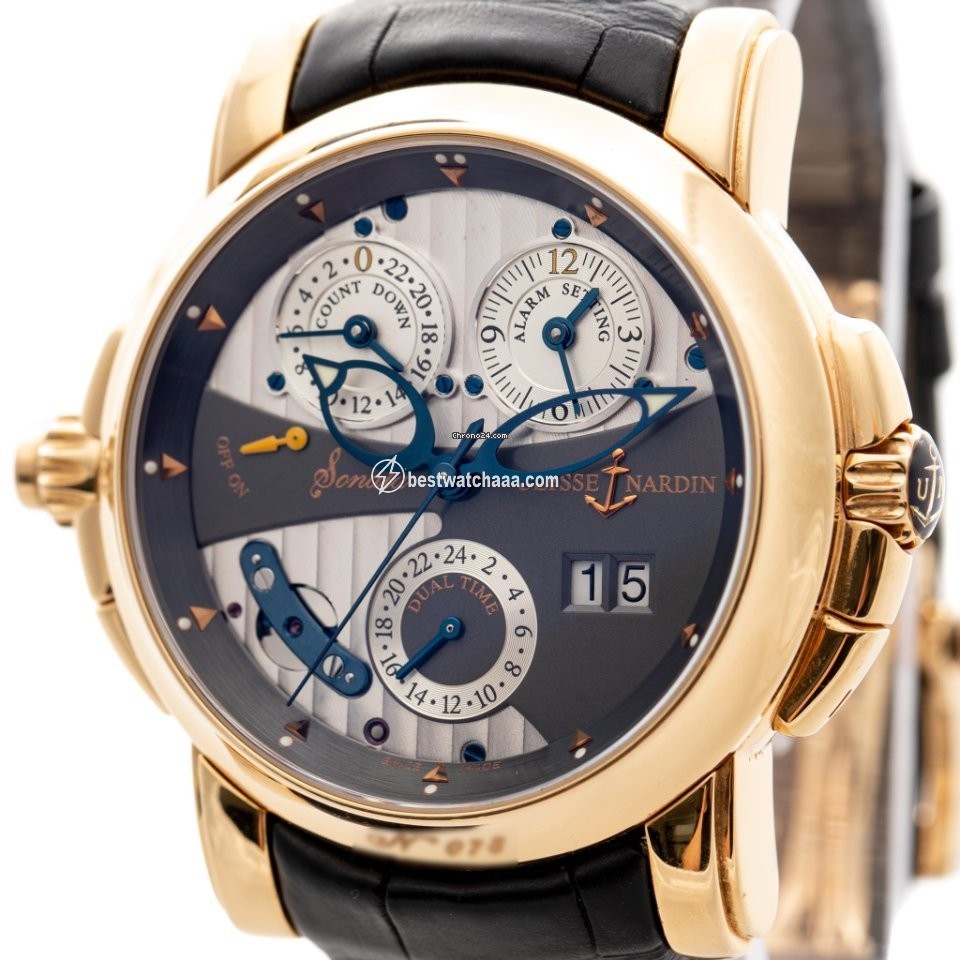 Ulysse Nardin Sonata Mens watch Unisex Automatic Rose gold 676-88