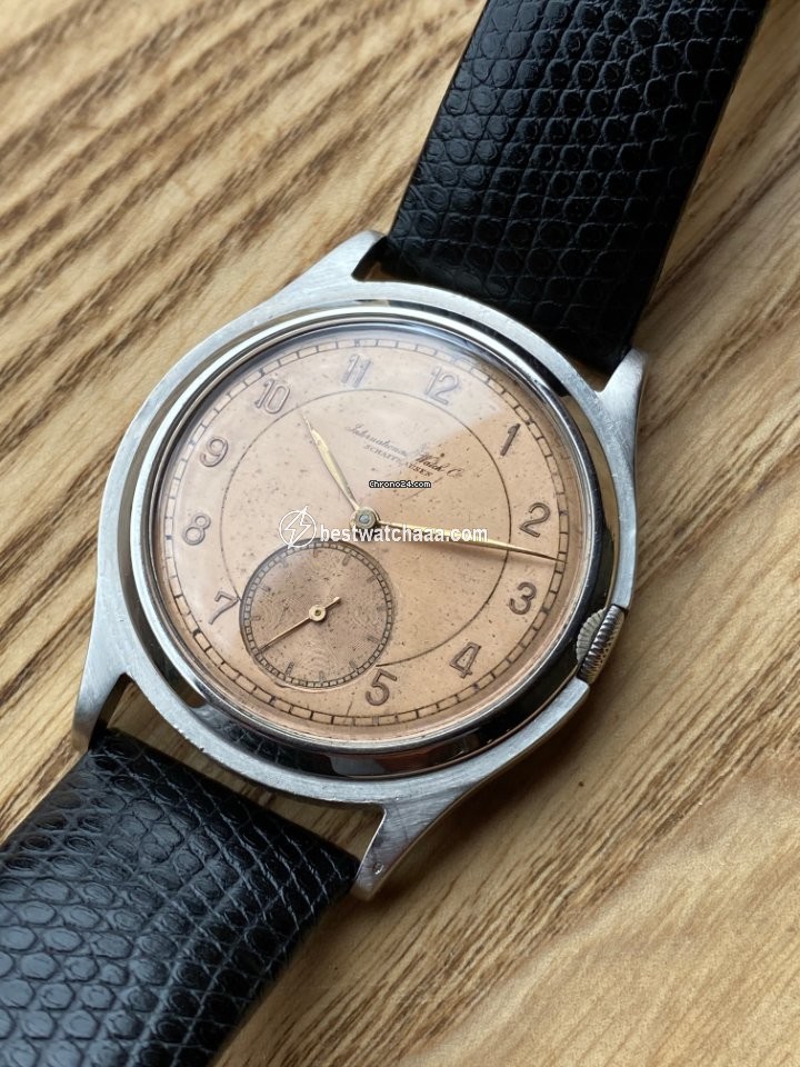 IWC Mens watch Unisex Manual winding Steel 308