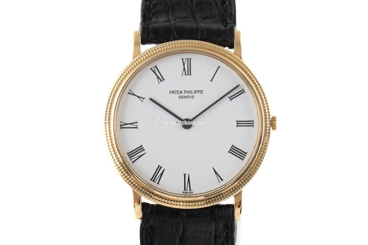 Patek Philippe Calatrava Mens watch Unisex Quartz Yellow gold 3744
