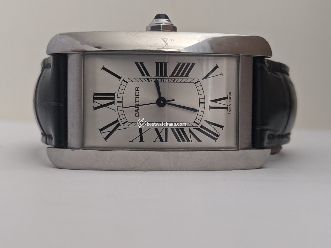 Cartier Tank Americaine Mens watch Unisex Automatic Steel WSTA0018