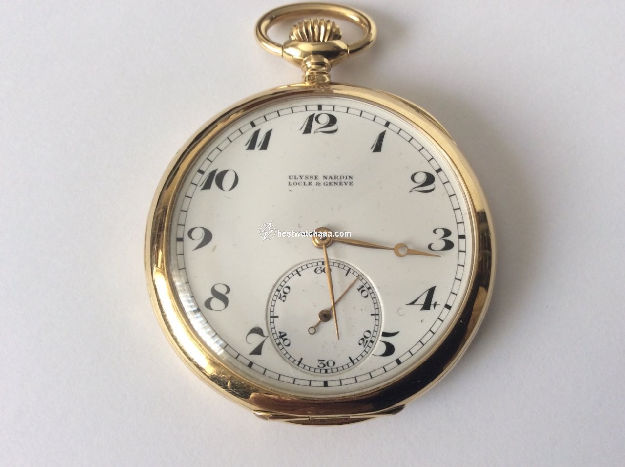 Ulysse Nardin Mens watch Unisex Manual winding Yellow gold 368416