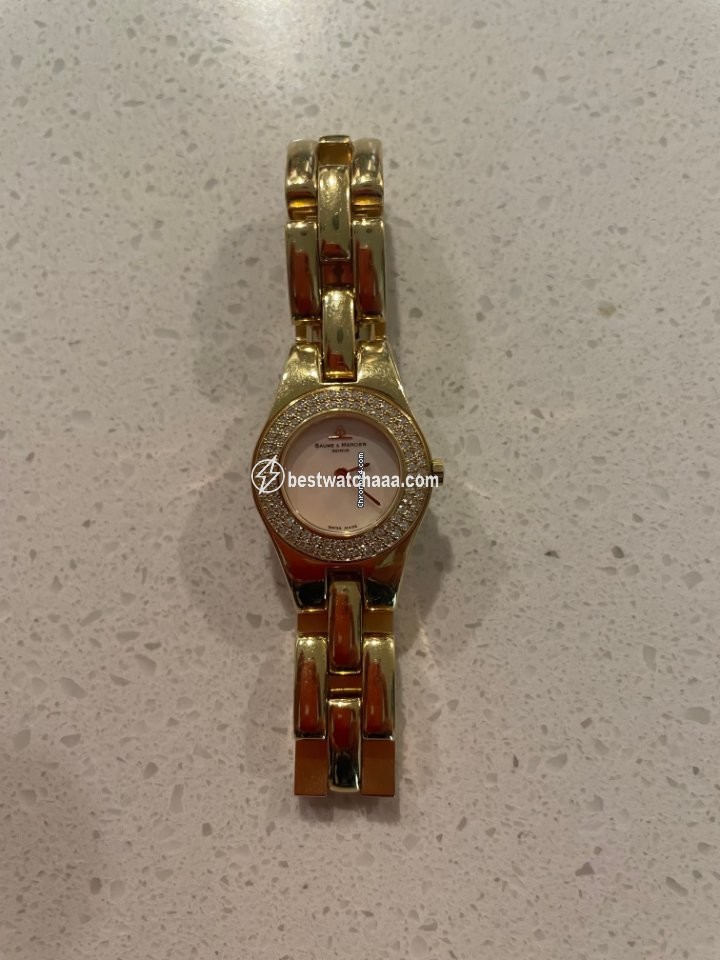 Baume & Mercier Linea Womens watch Quartz Yellow gold MV045153