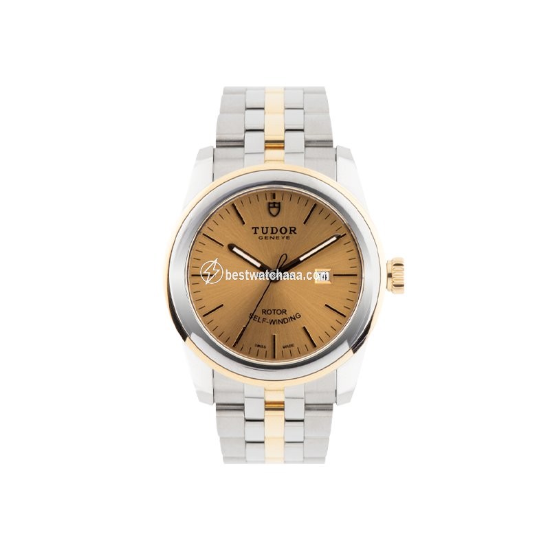 Tudor Glamour Date Womens watch Automatic Gold Steel M53003-0006