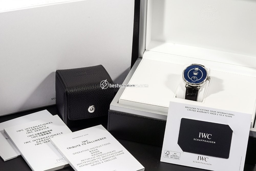 IWC Mens watch Unisex Manual winding Steel IW505003