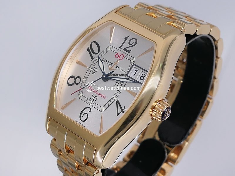 Ulysse Nardin Michelangelo Mens watch Unisex Automatic Rose gold 236-68 581