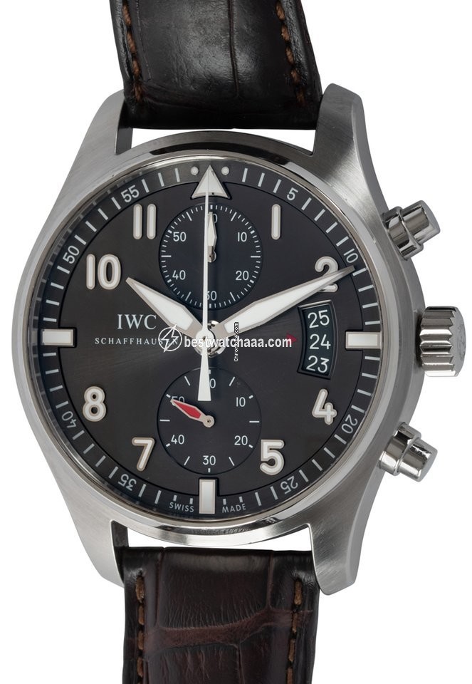 IWC Pilot Spitfire Chronograph Mens watch Unisex Automatic Steel IW387802