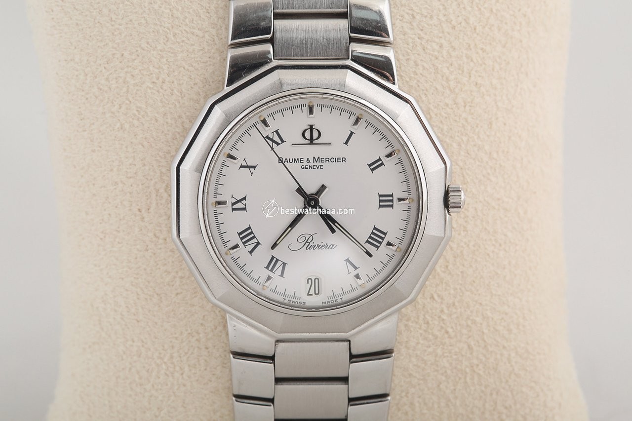 Baume & Mercier Riviera Mens watch Unisex Quartz Steel Baume & Mercier 5131