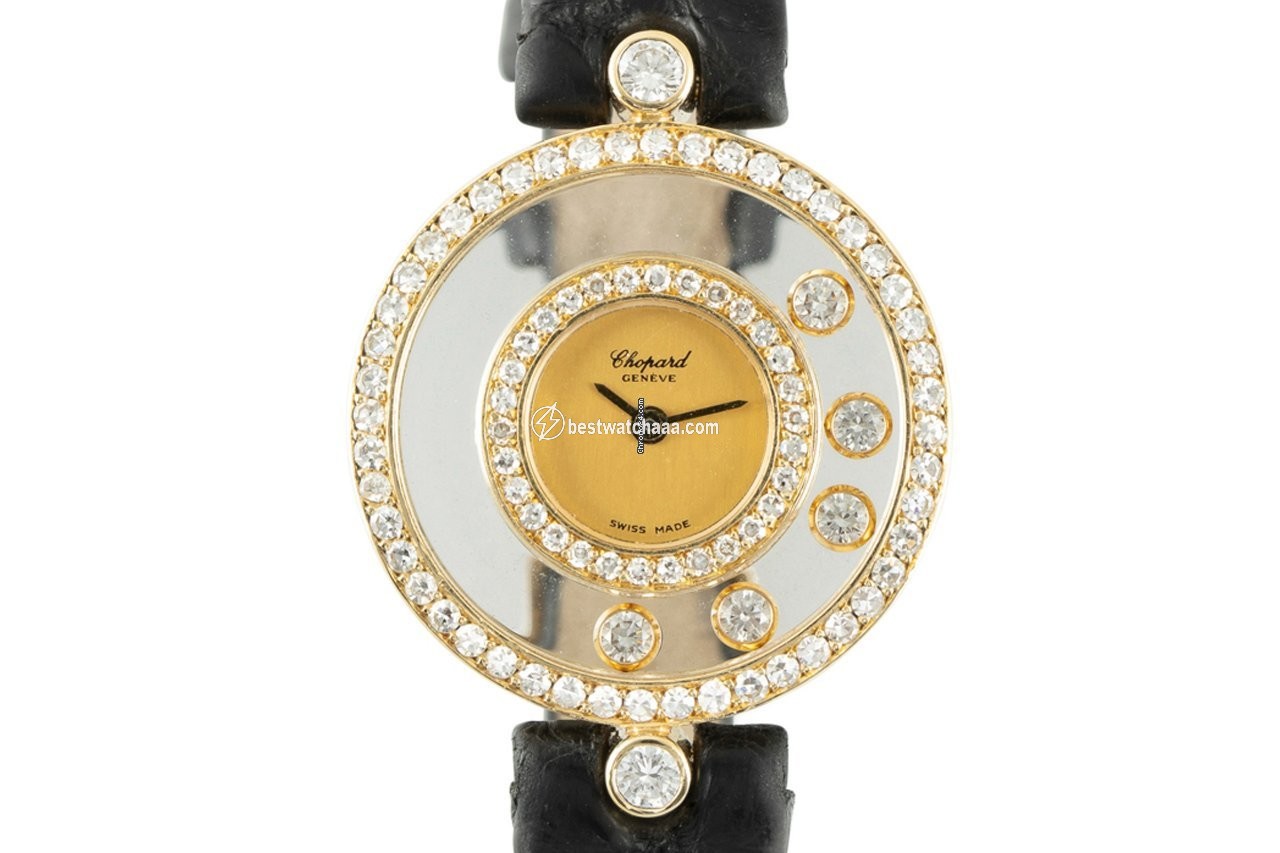 Chopard Happy Diamonds Womens watch Quartz Yellow gold 20 3957-0001