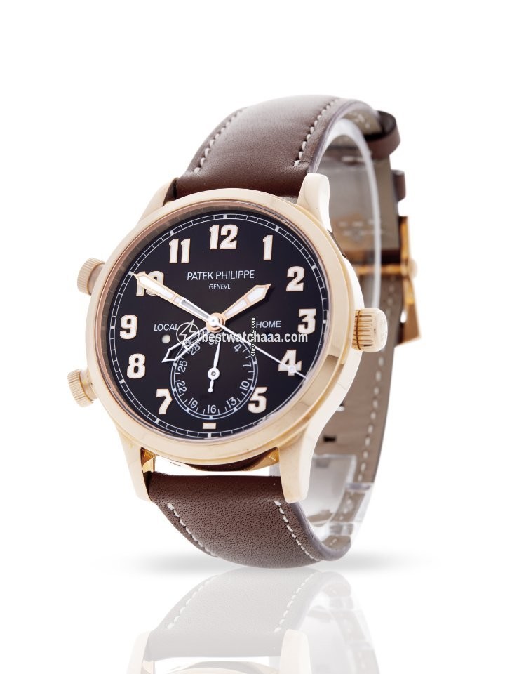 Patek Philippe Travel Time Mens watch Unisex Automatic Rose gold 5524R-001