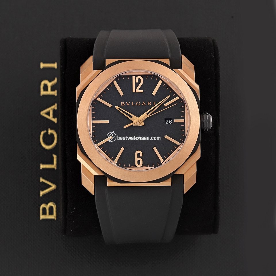 Bulgari Octo Mens watch Unisex Automatic Rose gold 103203