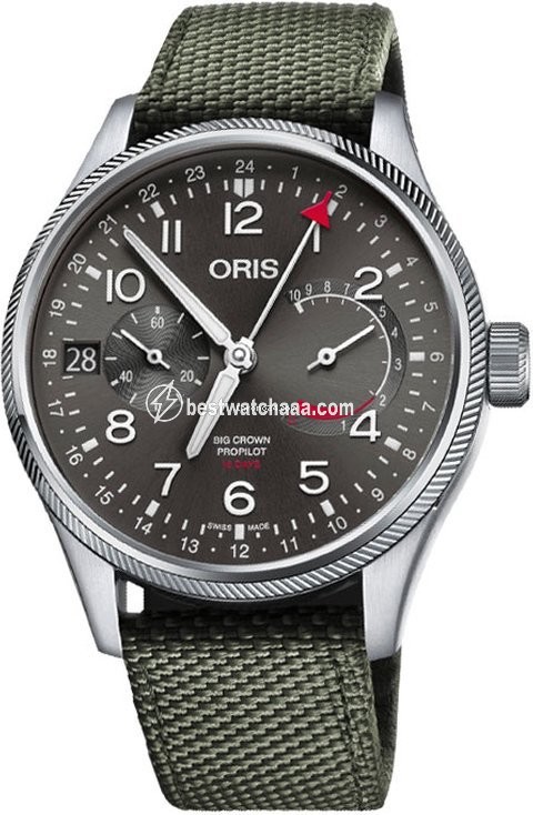 Oris Big Crown ProPilot Calibre 114 Mens watch Unisex Manual winding Steel 01 114 7746 4063-Set 5 22 14FC