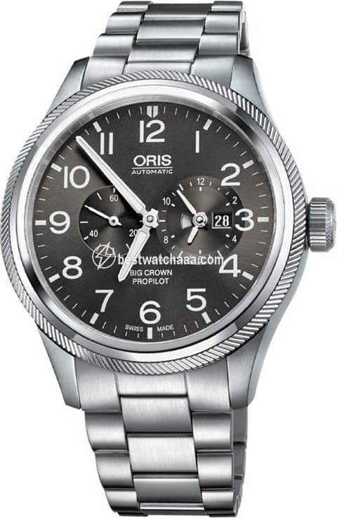 Oris Big Crown ProPilot Worldtimer Mens watch Unisex Automatic Steel 01 690 7735 4063-07 8 22 19-1