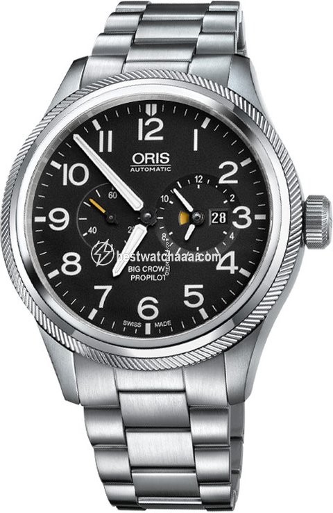 Oris Big Crown ProPilot Worldtimer Mens watch Unisex Automatic Steel 01 690 7735 4164-07 8 22 19-1
