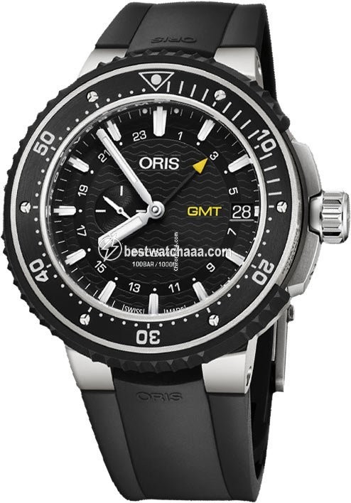 Oris ProDiver GMT Mens watch Unisex Automatic Titanium 01 748 7748 7154-07 4 26 74TEB