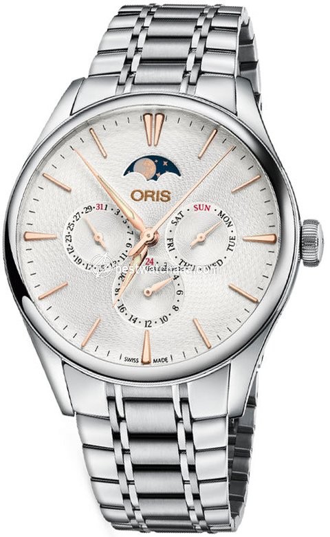 Oris Artelier Complication Mens watch Unisex Automatic Steel 01 781 7729 4031-07 8 21 88