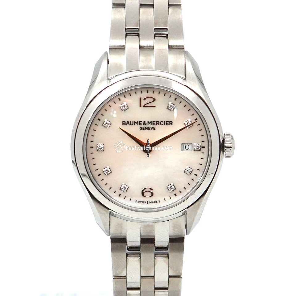 Baume & Mercier Clifton Womens watch Quartz Steel MOA10176