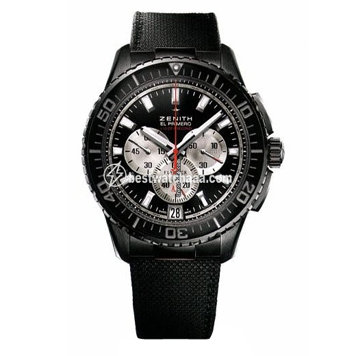 Zenith El Primero Stratos Flyback Mens watch Unisex Automatic Ceramic 24.2061.4057 67.C707