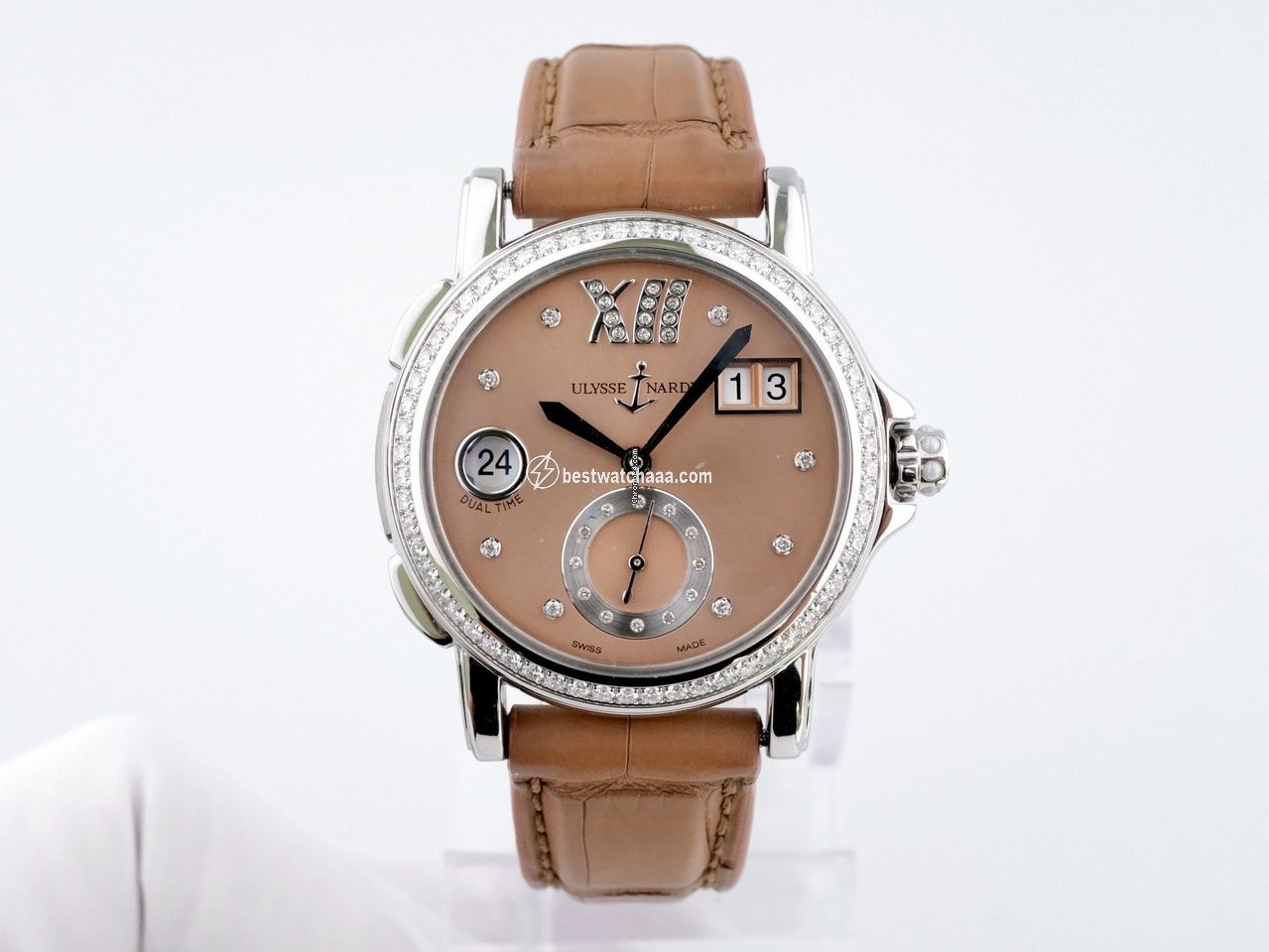 Ulysse Nardin Dual Time Womens watch Automatic Steel 243-22B 30-09