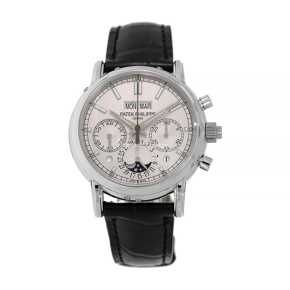 Patek Philippe Perpetual Calendar Chronograph Mens watch Unisex Automatic Platinum 5204P-010