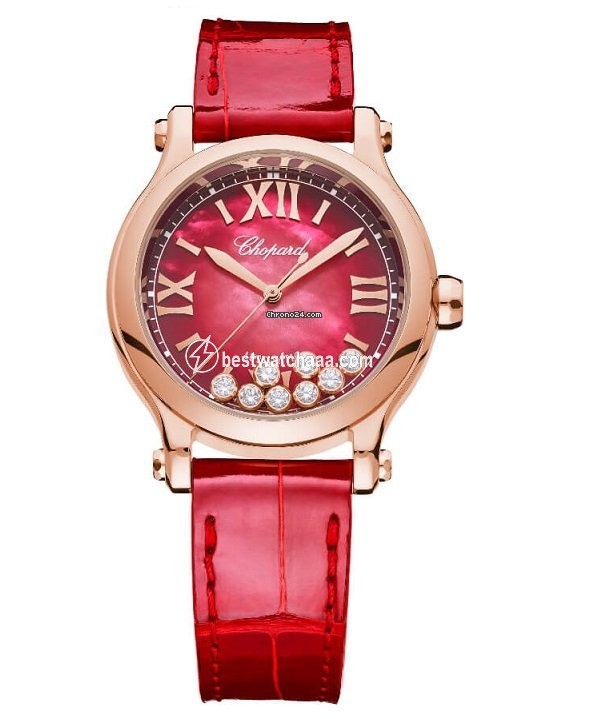 Chopard Happy Sport Womens watch Automatic Rose gold 275378-5005