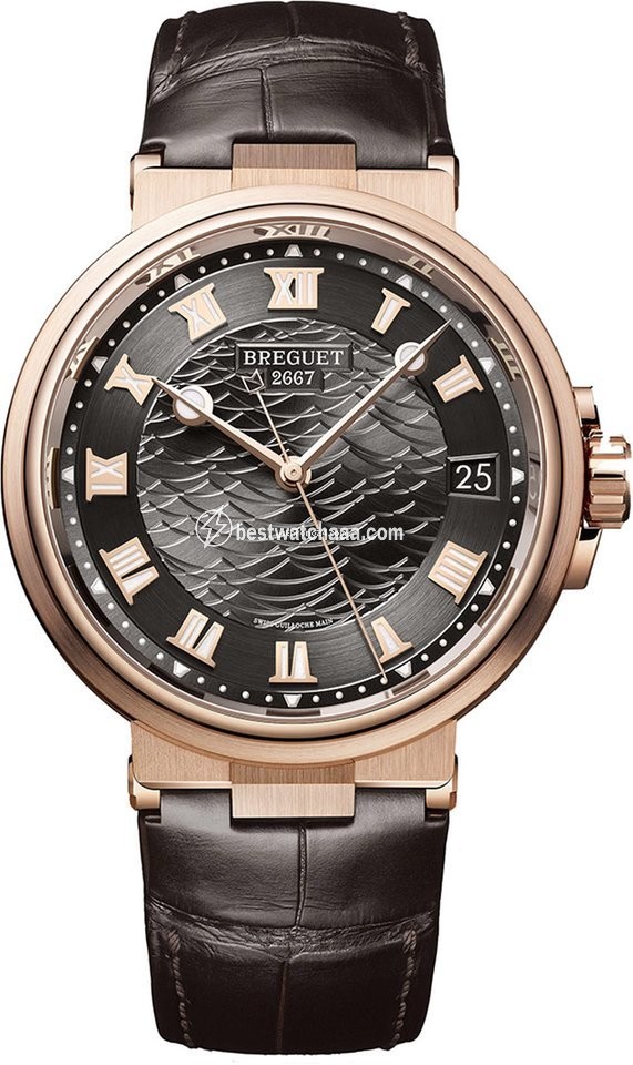 Breguet Marine Mens watch Unisex Automatic Rose gold 5517br g3 9zu