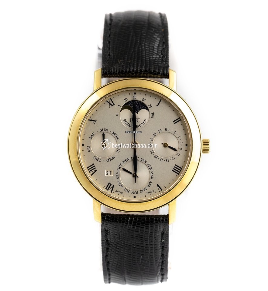 IWC Portofino Mens watch Unisex Manual winding Yellow gold IW2050