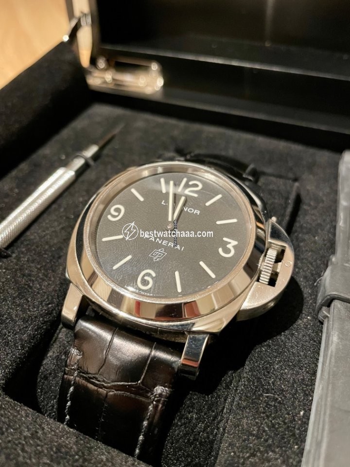 Panerai Luminor Base Logo Mens watch Unisex Manual winding Steel PAM 00000