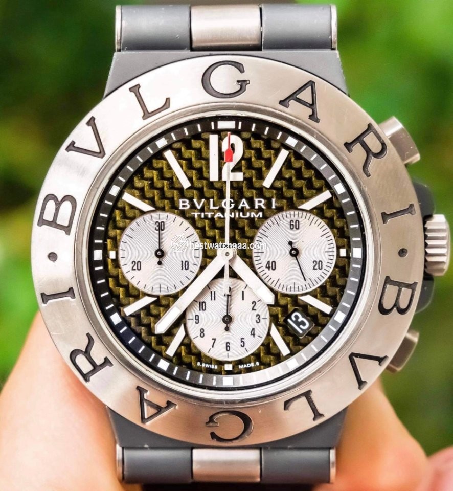 Bulgari Diagono Mens watch Unisex Automatic Titanium TI 44 TA CH