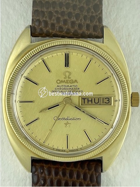Omega Constellation Day-Date Mens watch Unisex Automatic Gold Steel CD 168-029