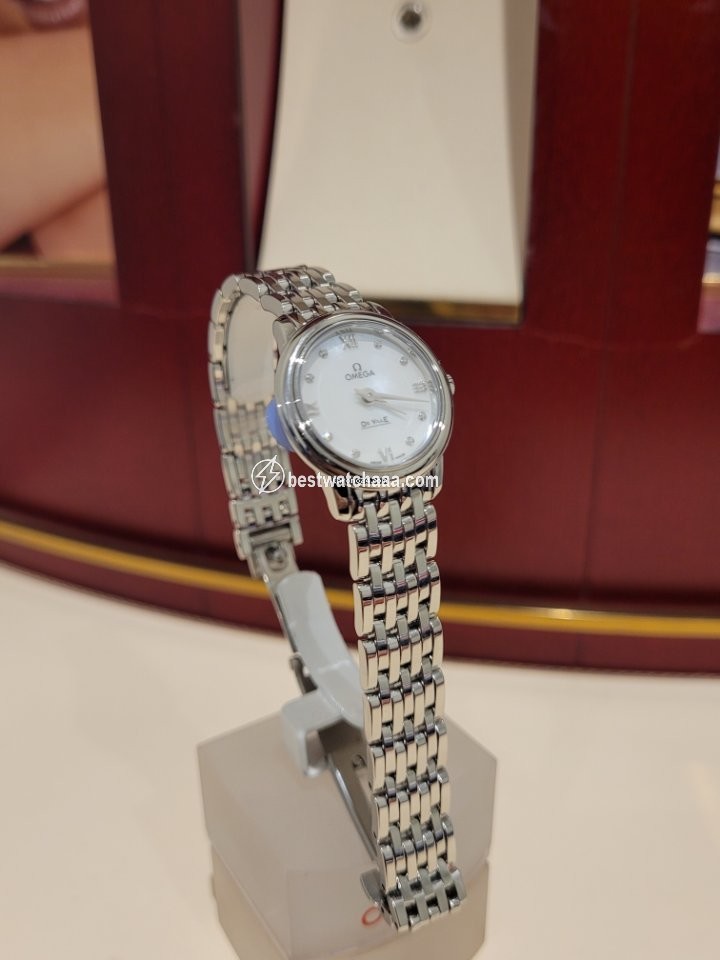 Omega De Ville Prestige Womens watch Quartz Steel 424.10.24.60.55.001