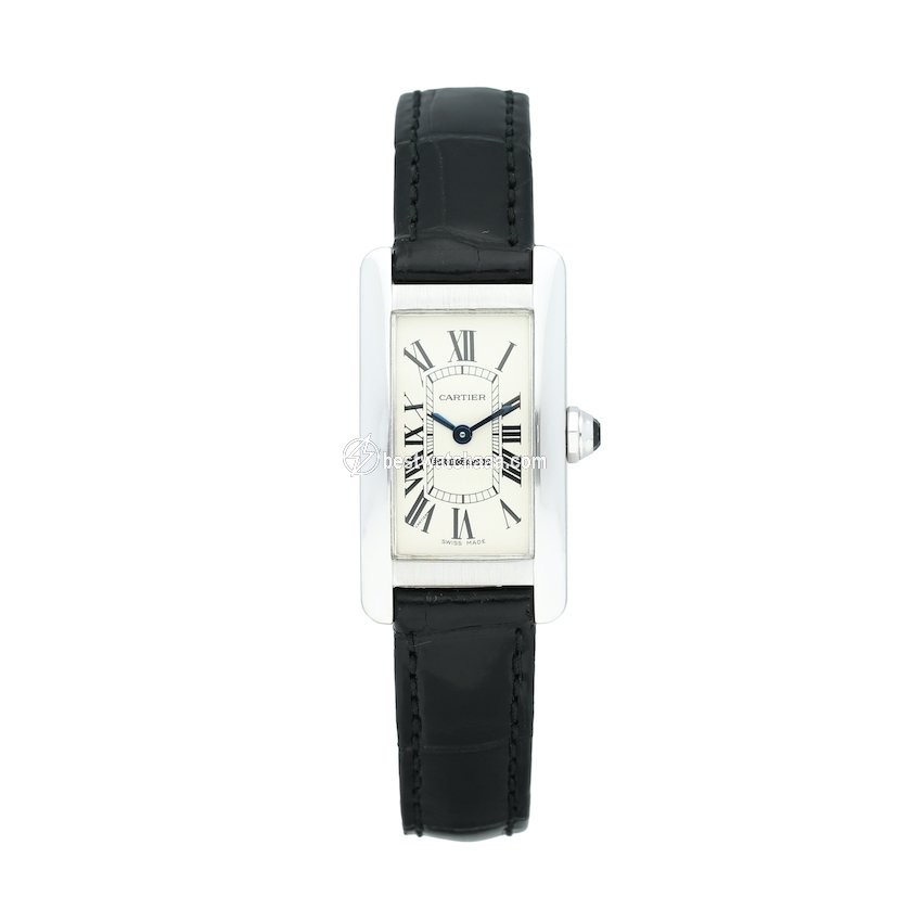 Cartier Tank Americaine Quartz White gold W2601956