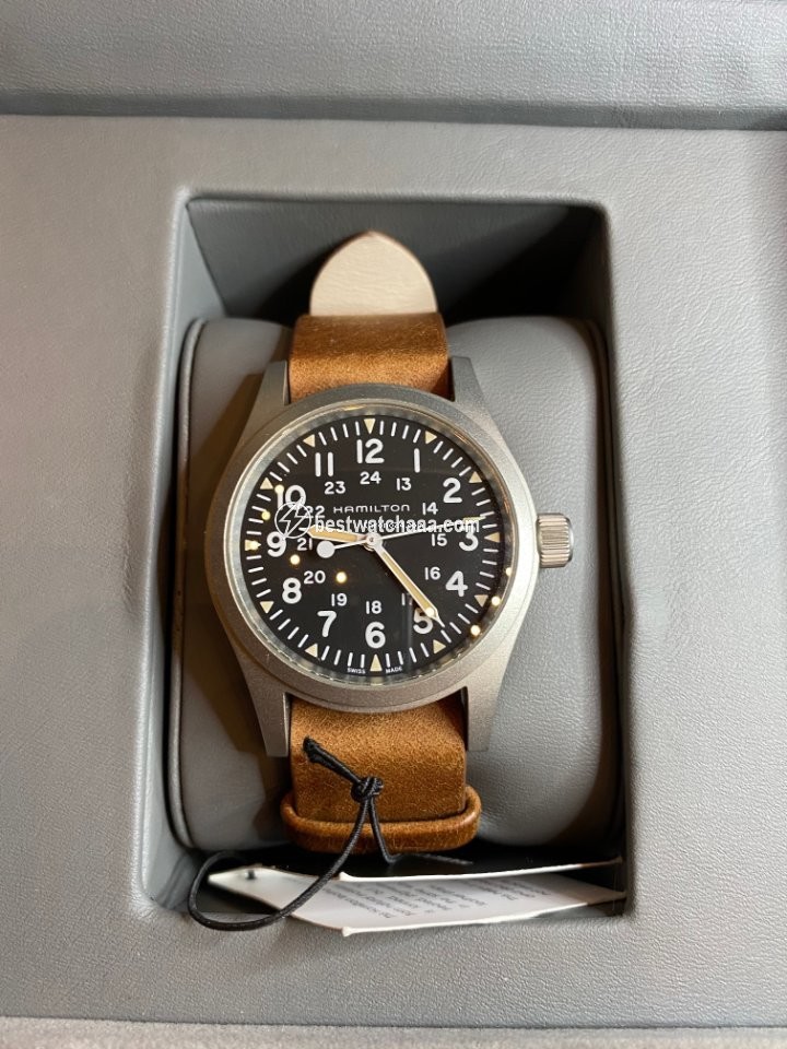Hamilton Khaki Field Mens watch Unisex Manual winding Steel H69429931