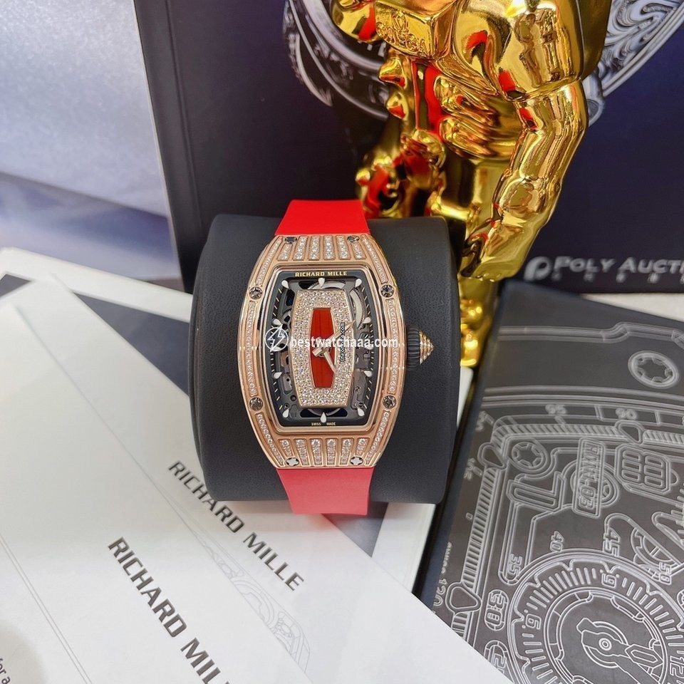 Richard Mille RM 07 Womens watch Automatic Rose gold RM07-01 Rose Gold