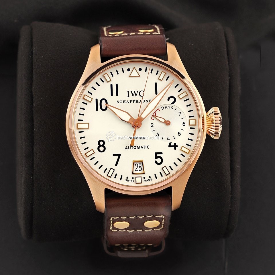 IWC Big Pilot Mens watch Unisex Automatic Rose gold IW500425