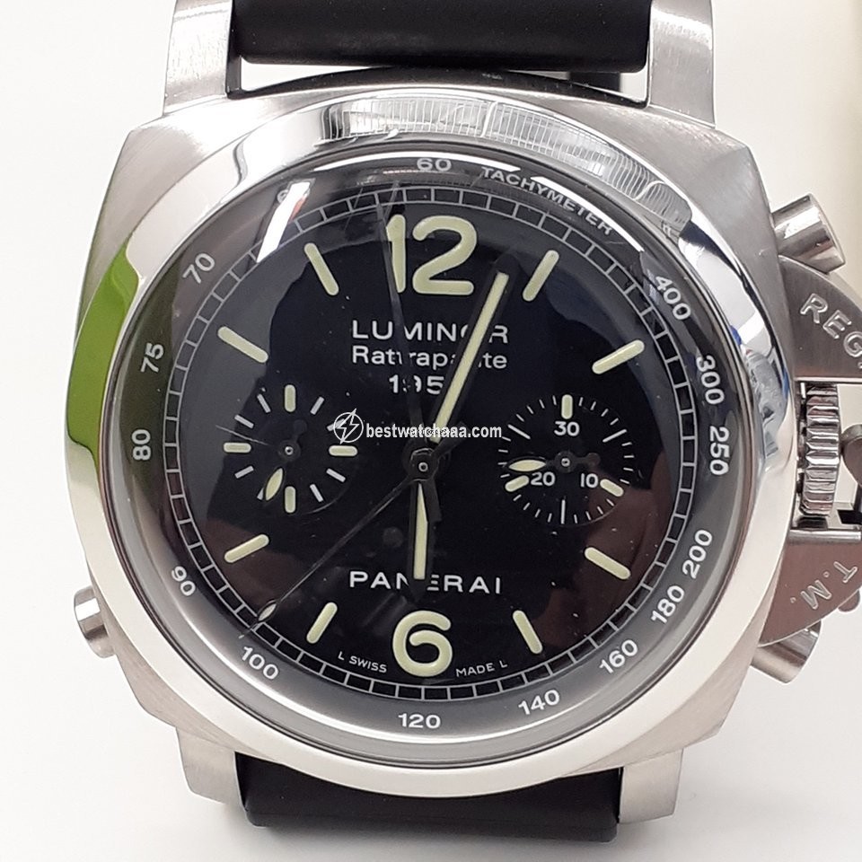 Panerai Luminor 1950 3 Days Chrono Flyback Mens watch Unisex Automatic Steel PAM00213